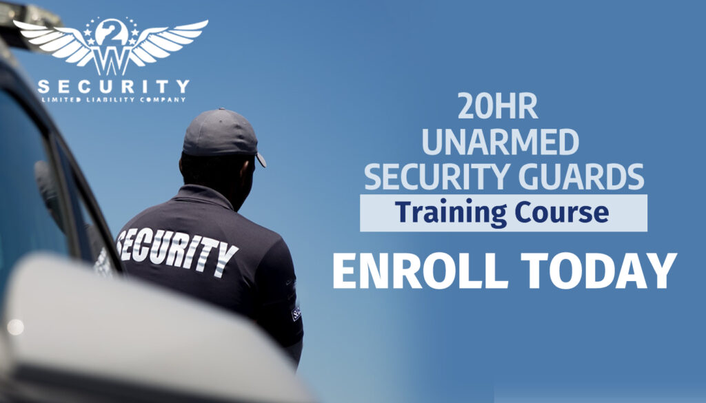 Illinois Unarmed Security Training - Monday Orientation